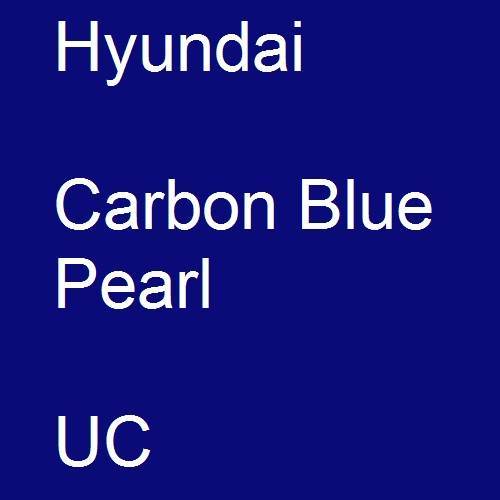 Hyundai, Carbon Blue Pearl, UC.